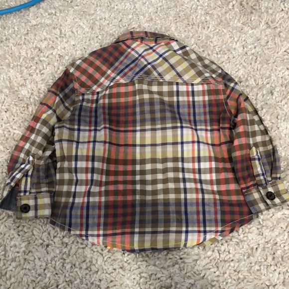 NWT Toddler plaid long sleeve - Picture 3 of 3
